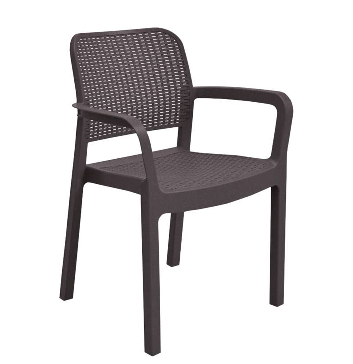 Стул Саманна коричневый кресло руководителя oxford хром коричневый с перфорацией 2 tone иск кожа