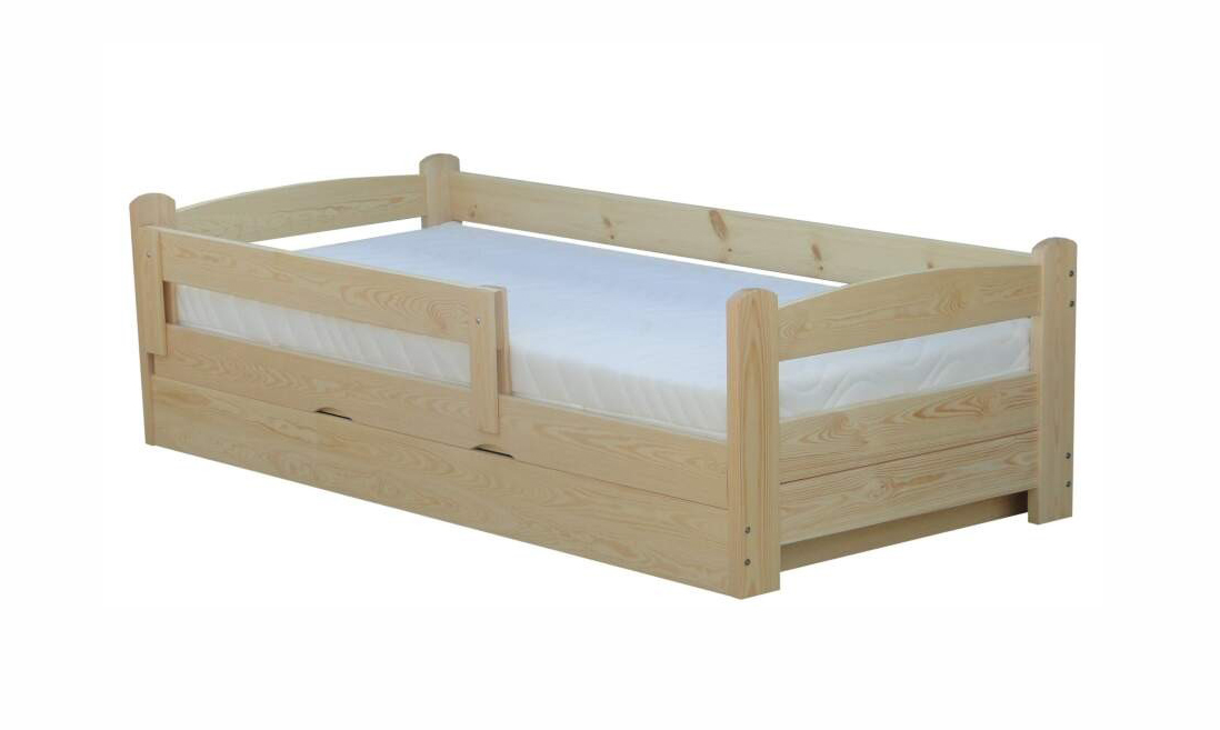 Детская кроватка Джерри кровать соня вариант 4 с защитой по центру выкатные ящики приобретаются отдельно лаванда