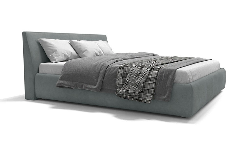 Мягкая кровать Алти двуспальная кровать штерн дуб вотан 140х200 см