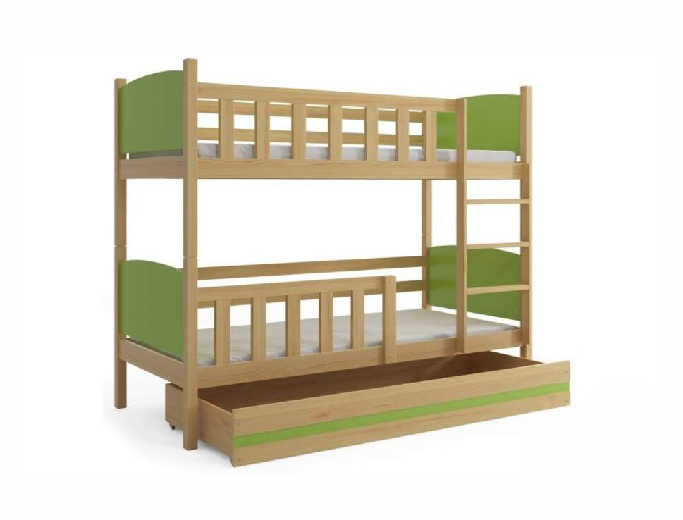 Детская двухъярусная кровать Каролина кора сосны отборная биоабсолют 1 л