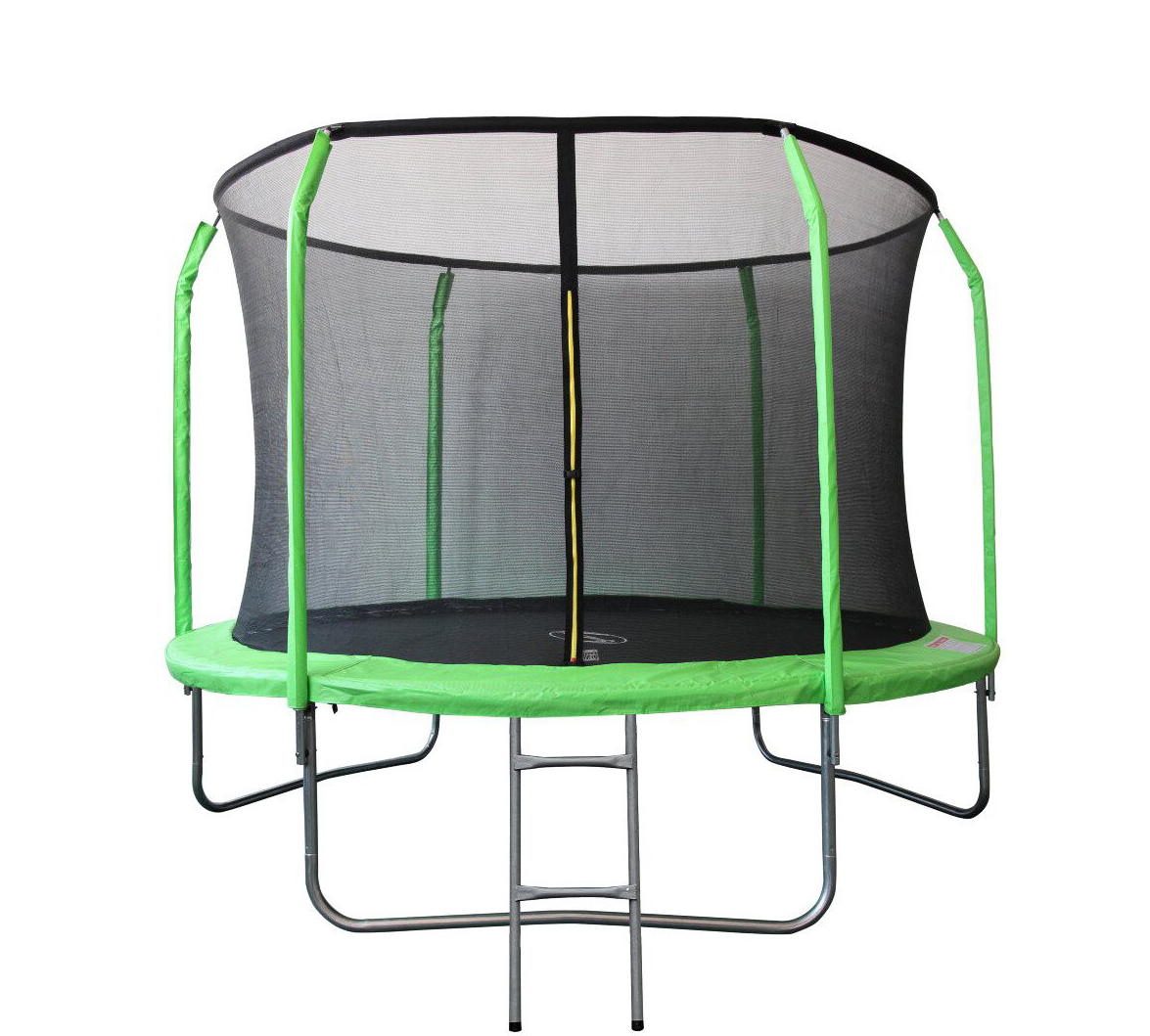 Батут 8FT 2,44м SportElite фиберглас, салатовый, GB30201-8 FT батут с защитной сеткой trampoline 6 диаметр 1 8 м