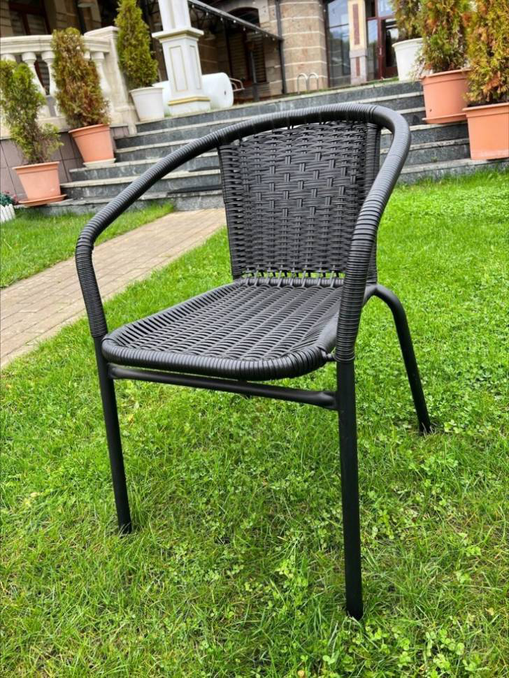 Кресло от комплекта Terazza, темно-коричневый полка универсальная угловая доляна 31×24 5×16 см коричневый