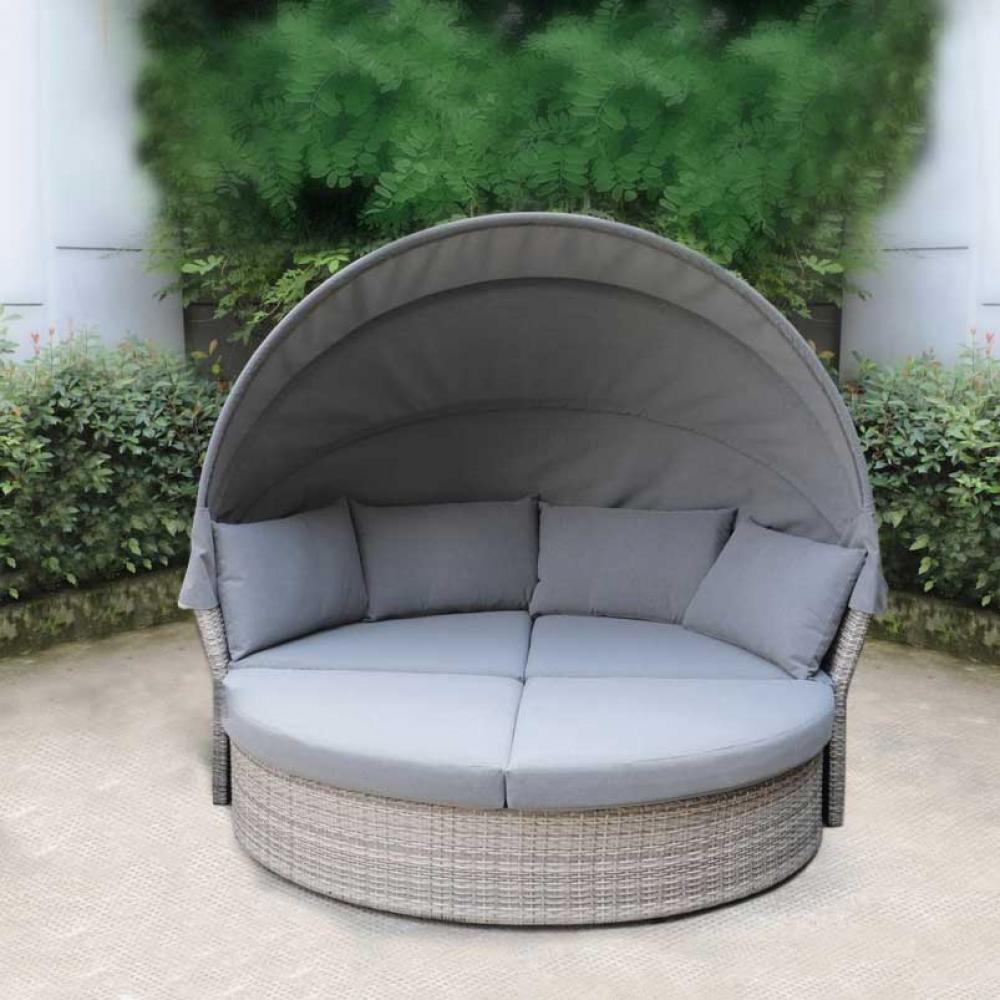 Комплект мебели из иск. ротанга AFM-325G Grey подвесное кресло afm 910c grey афина
