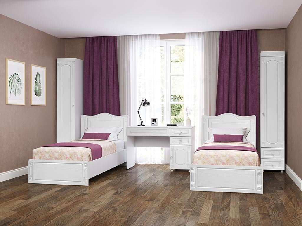 Детская комната Афина 1 комплект плетеной мебели t347 s65a w53 brown афина