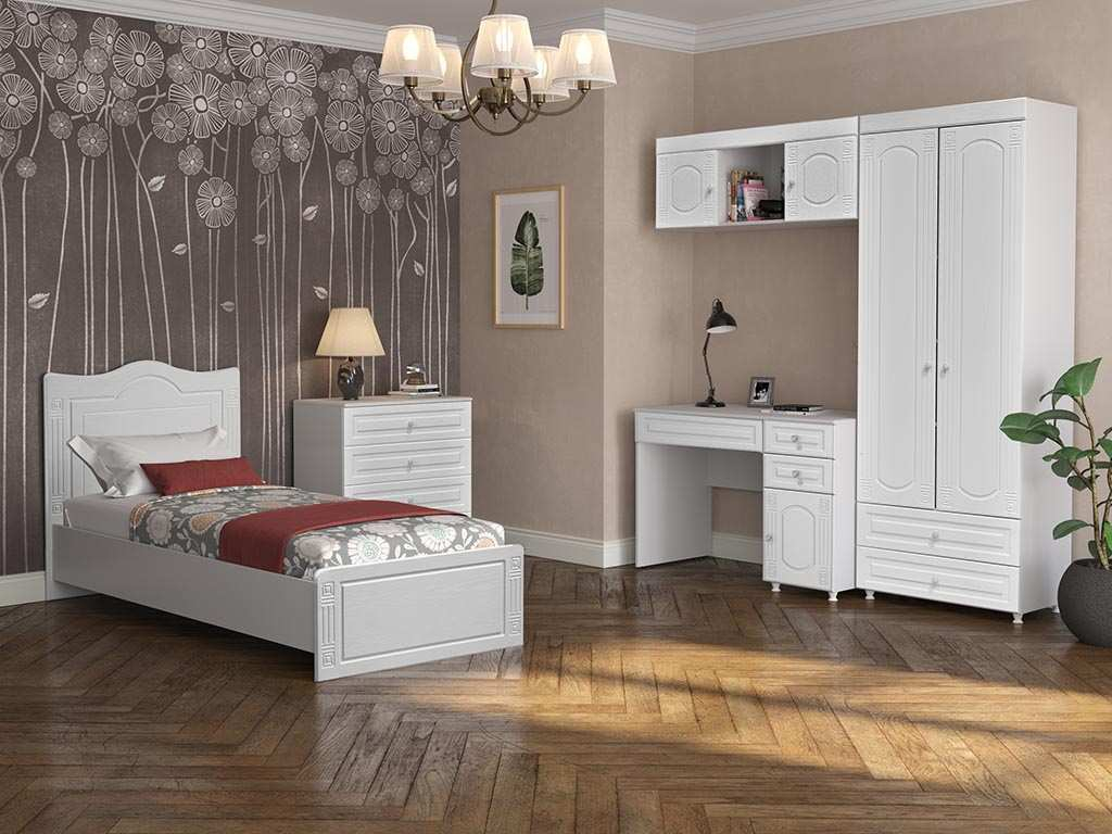 Детская комната Афина 6 комплект плетеной мебели t256a yc379a w53 brown афина