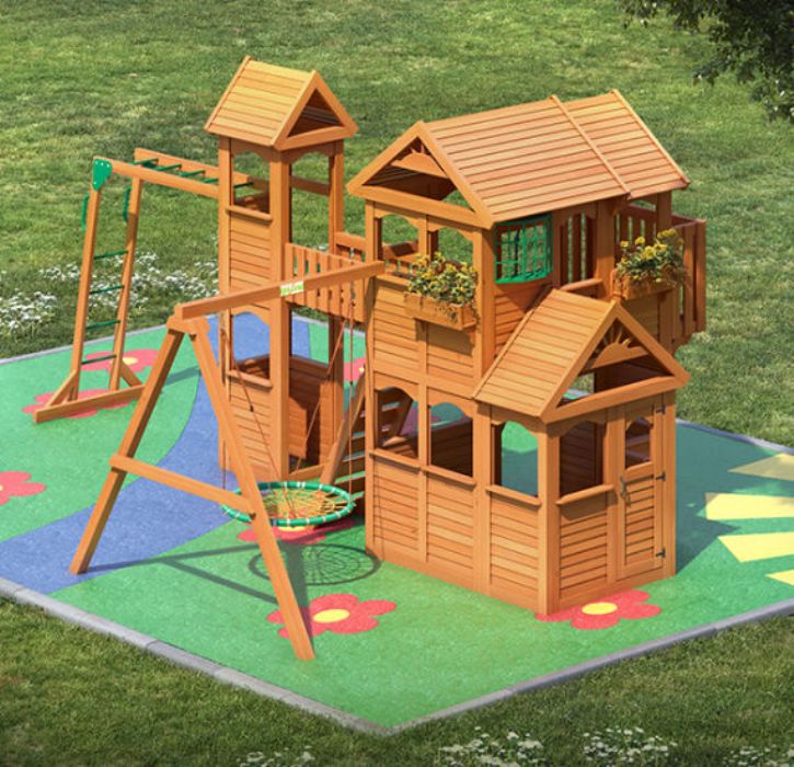 Детский игровой комплекс Клубный Домик Макси savic rody iglo домик для грызунов