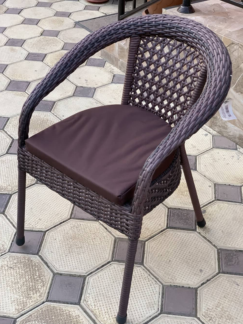 Кресло DECO коричневое кровать соня вариант 4 с защитой по центру выкатные ящики приобретаются отдельно лаванда
