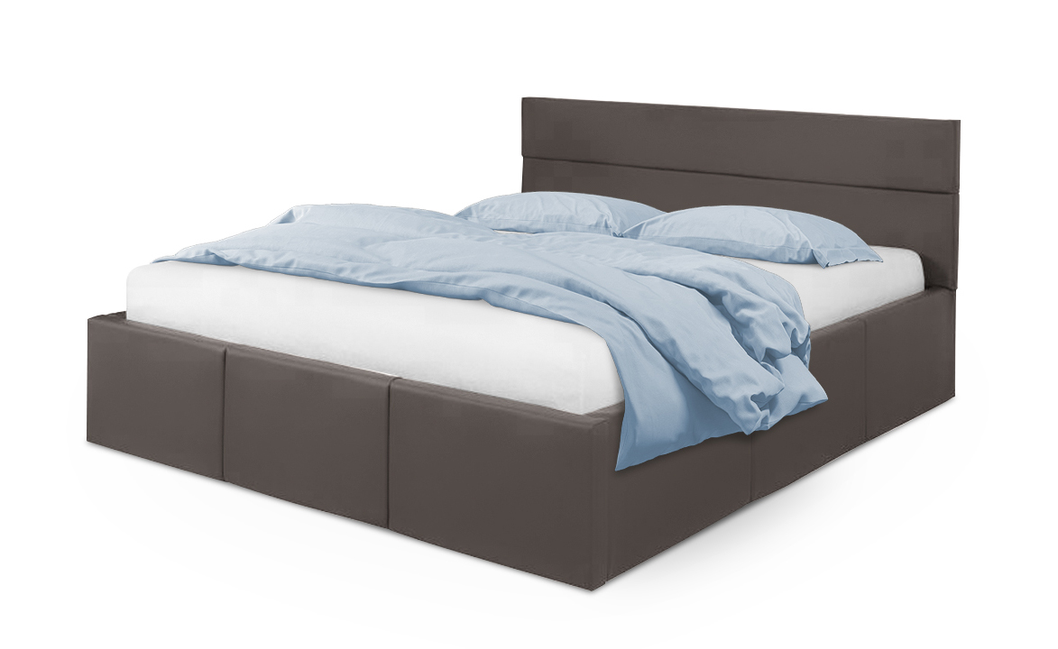 Интерьерная кровать Порту кровать соня вариант 4 с защитой по центру выкатные ящики приобретаются отдельно лаванда