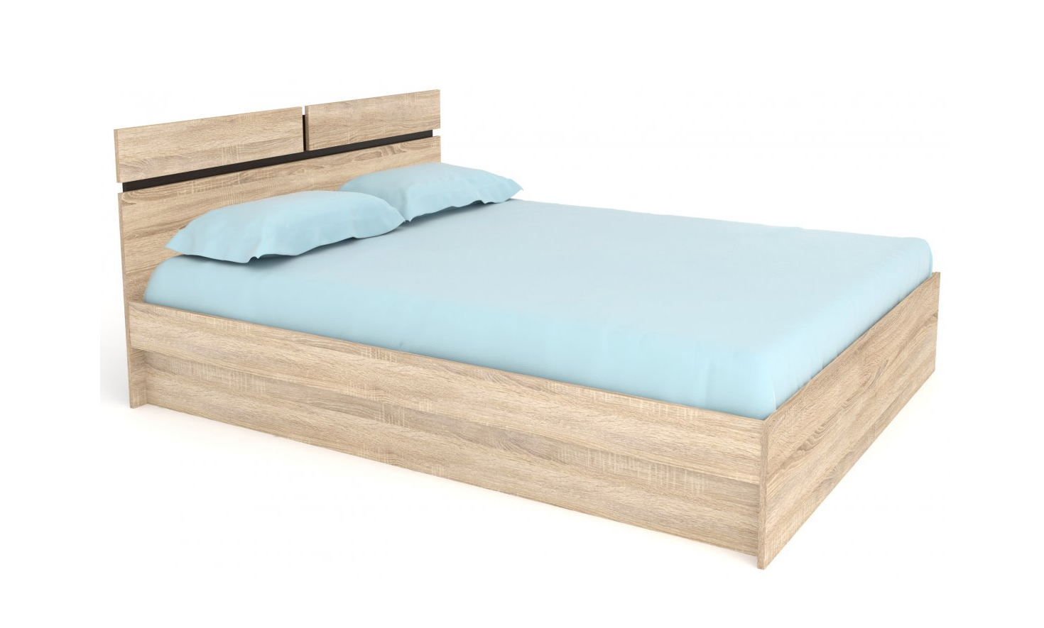 Кровать Карина двуспальная кровать натура дуб табачный craft экокожа 180х200 см анатомическое основание с подъемным механизмом