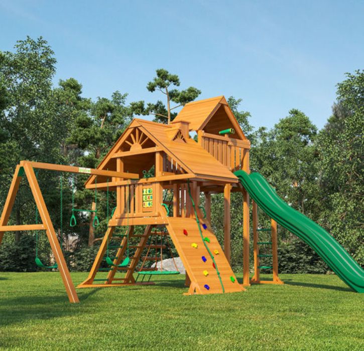 Детский игровой комплекс Крепость Фани DELUXE + детский игровой комплекс панда фани tower со скалодромом