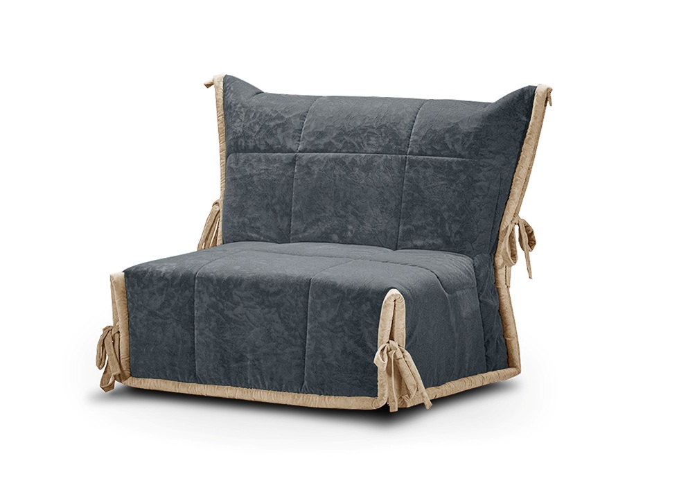 Кресло-кровать Реал 80 без подлокотников (Балтик Грей)