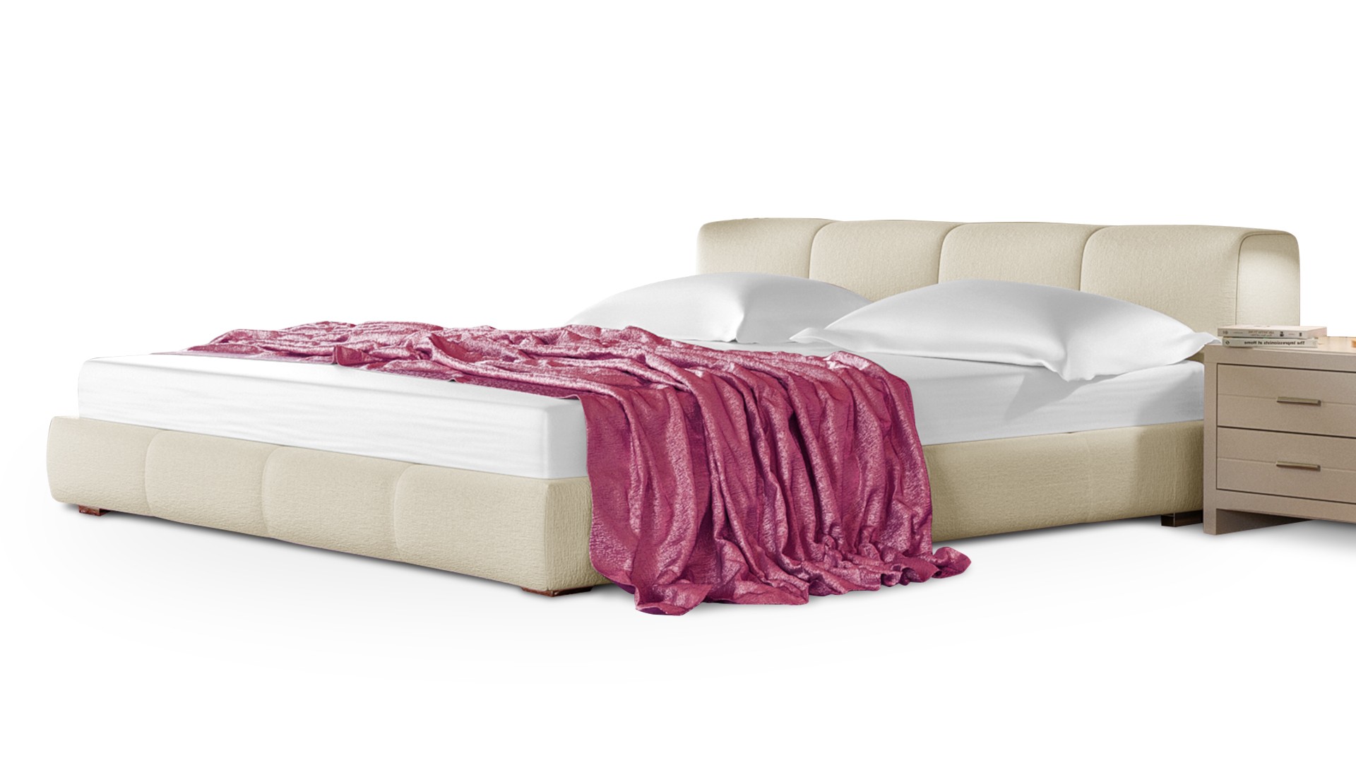 Интерьерная кровать Митра двуспальная кровать штерн дуб вотан 140х200 см