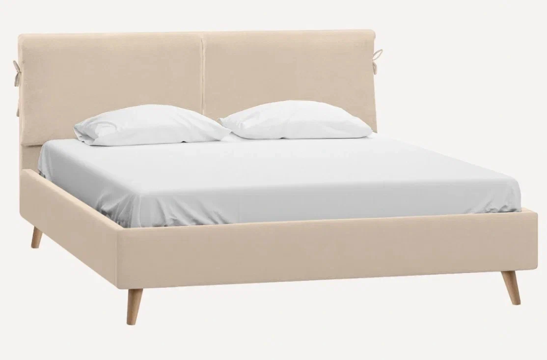 Интерьерная кровать Ситена двуспальная кровать эко натуральный 140х200 см 41 см