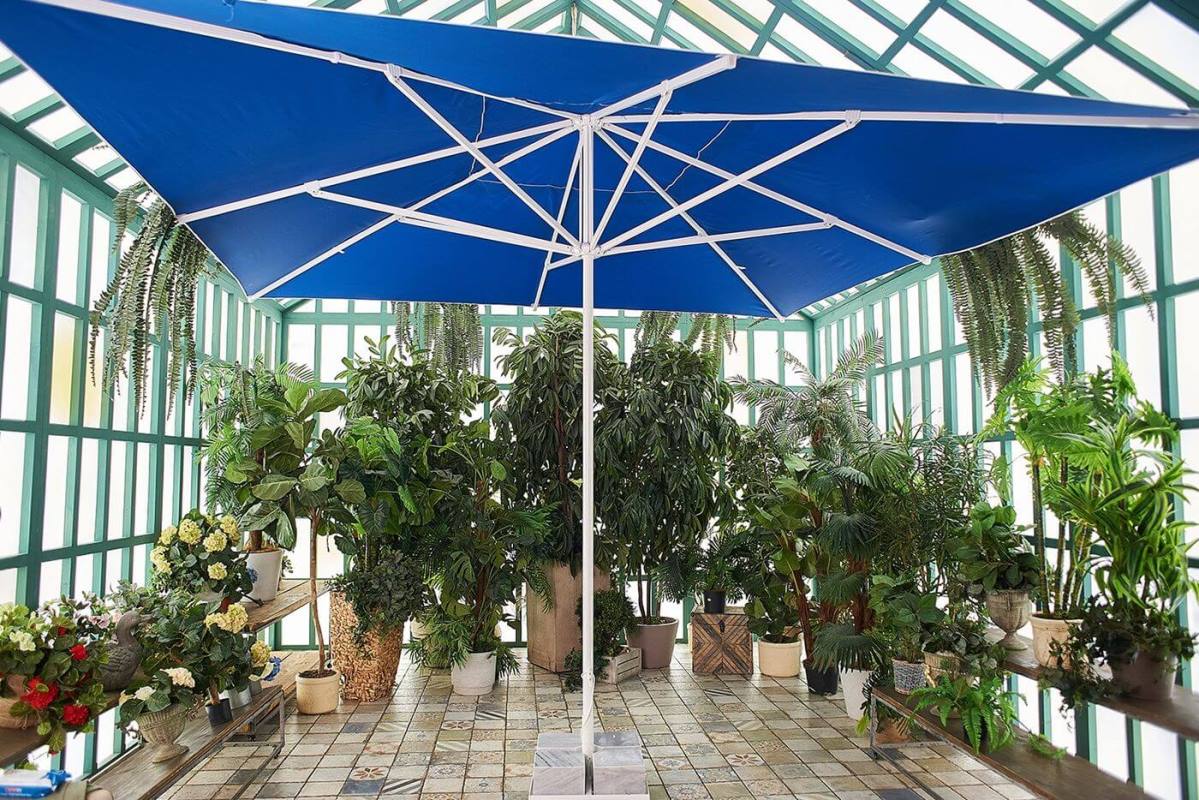 Зонт MISTRAL 400 квадратный профeссиональный зонт maestro 300 квадратный без волана