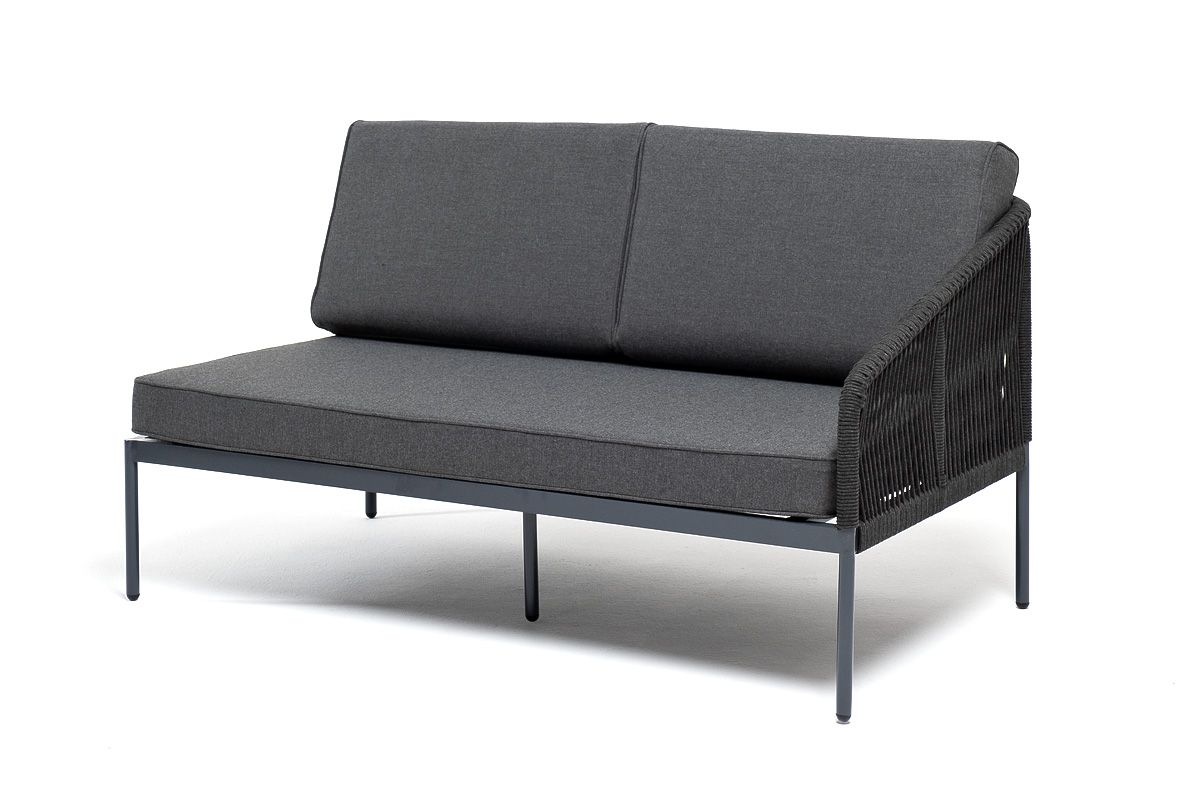 Модульный диван Канны левый темно-серый кпб фэнтези серый р cем с простыней на резинке 180х200