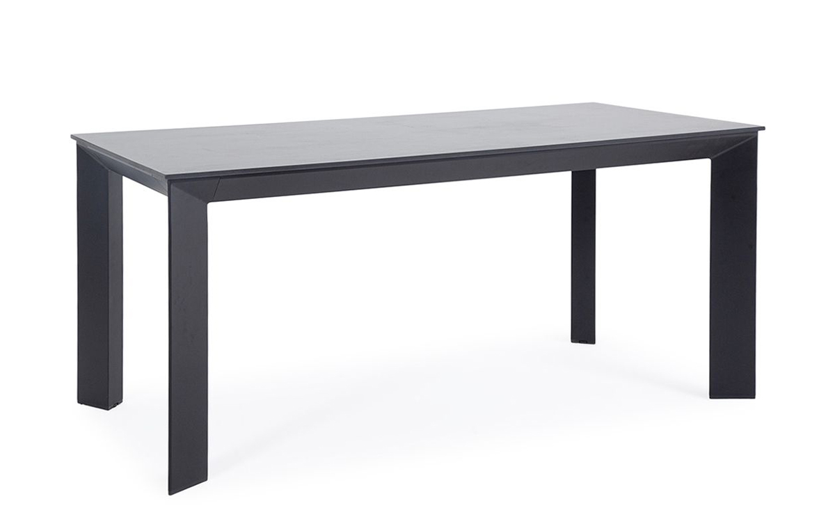 Обеденный стол из HPL Венето серый гранит подставка под зонт ø 38 48 мм 30 кг гранит тёмно серый