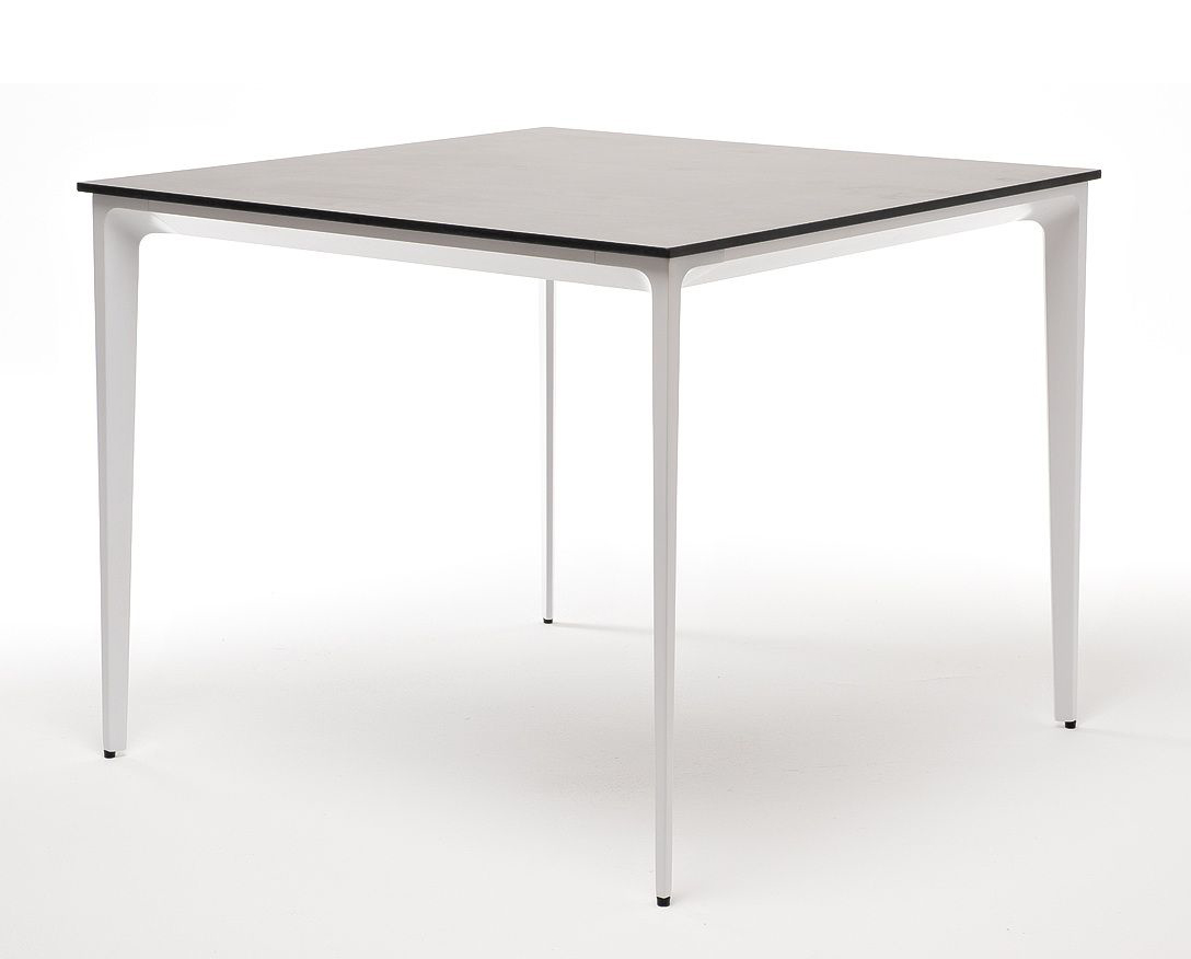 Обеденный стол Малага из HPL 90 серый гранит интерьерный стол из hpl женева 40 серый гранит