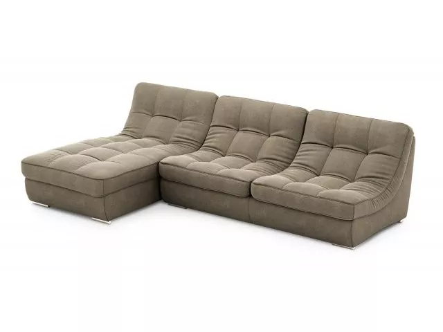 Угловой диван Палермо с оттоманкой LAVSOFA