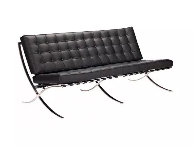 DG-HOME Диван Barcelona Loveseat Black