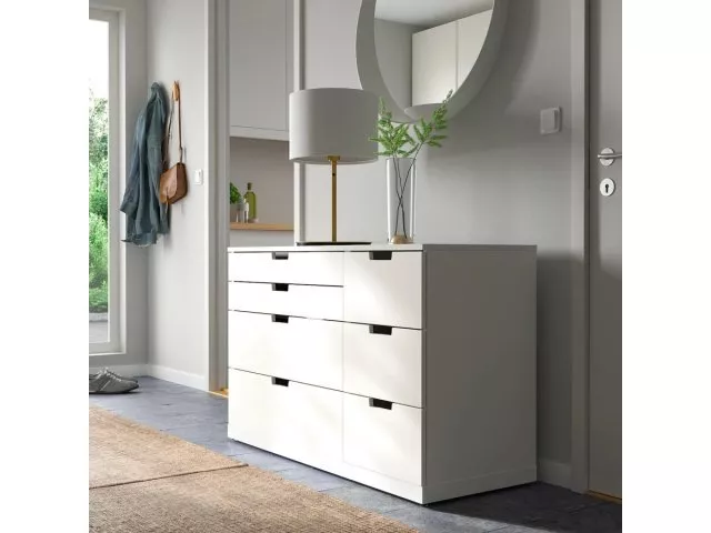 Комод Nordli 47х120х76 МДФ Икеа