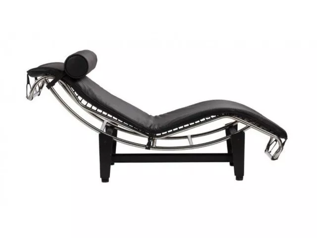 DG-HOME Кушетка Le Corbusier Chaise Lounge Black