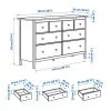 Комод с 8 ящиками Hemnes Хемнэс Икеа