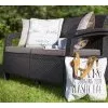 Двухместный диван CORFU LOVE SEAT brown