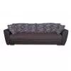 Диван еврокнижка Амстердам Амелия полоса - цветы Sofa