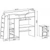 Кровать-чердак Орбита-12