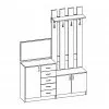 Модульная прихожая Горизонт-10