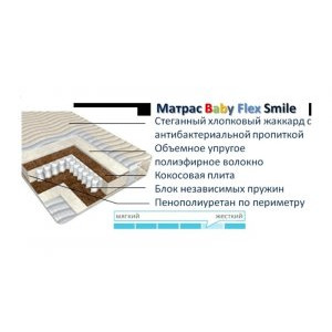 Матрас baby flex smile