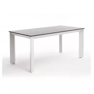 Обеденный стол из HPL 160 Венето серый гранит