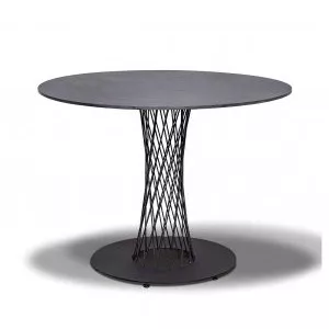 Обеденный стол из HPL Диего 100 серый гранит