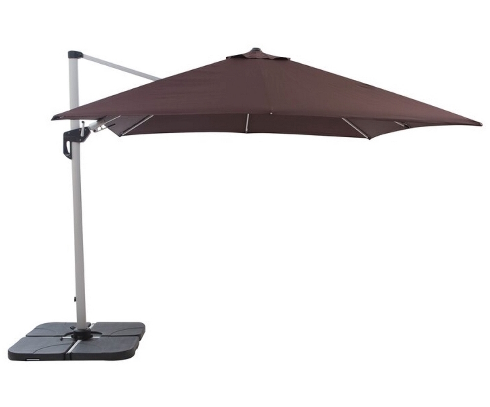 Уличный зонт Данши Шоколад удлиненная подвесная балка tor