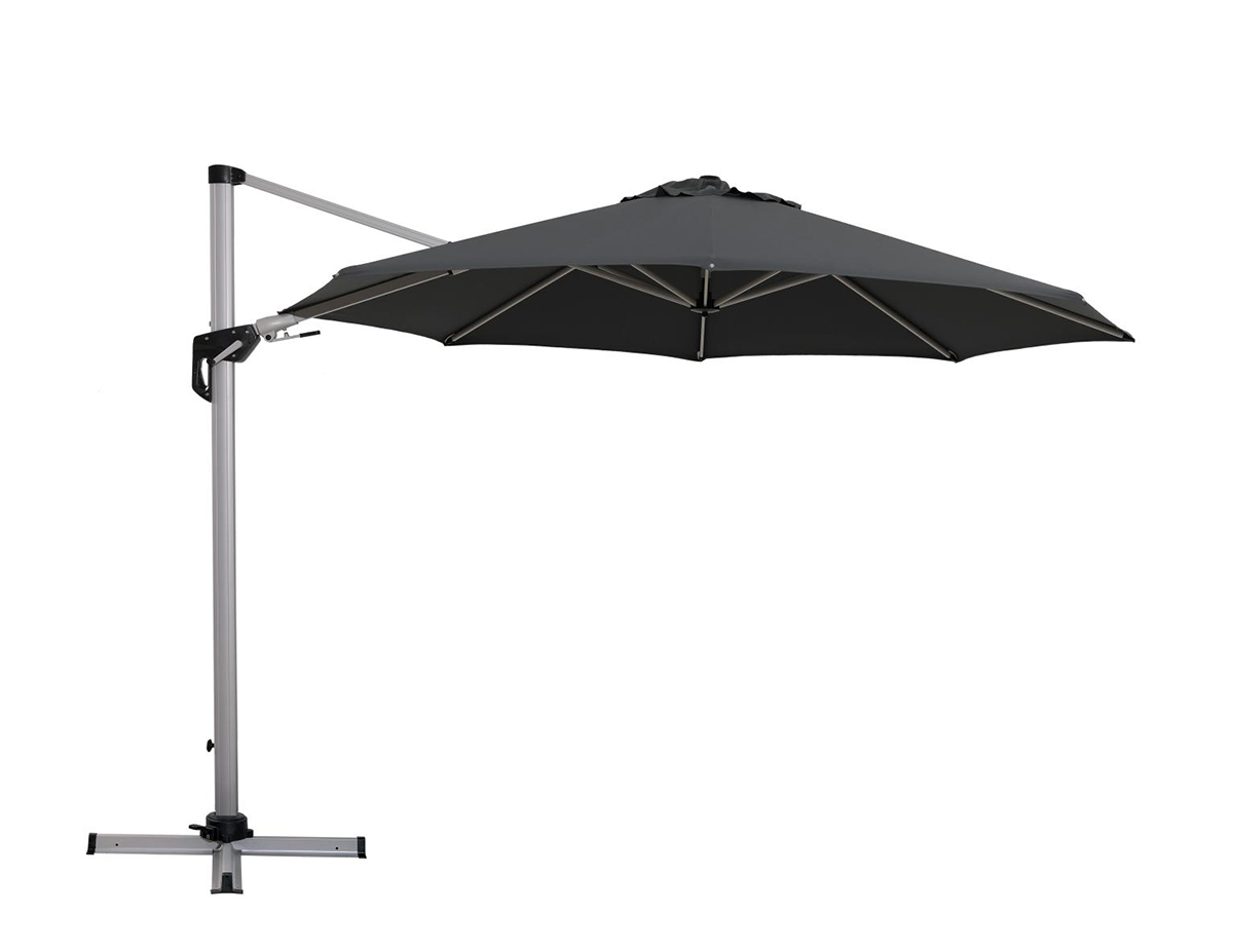 Садовый зонт Monaco Grey когтерез боковой большой с прямыми ручками отверстие 14 мм