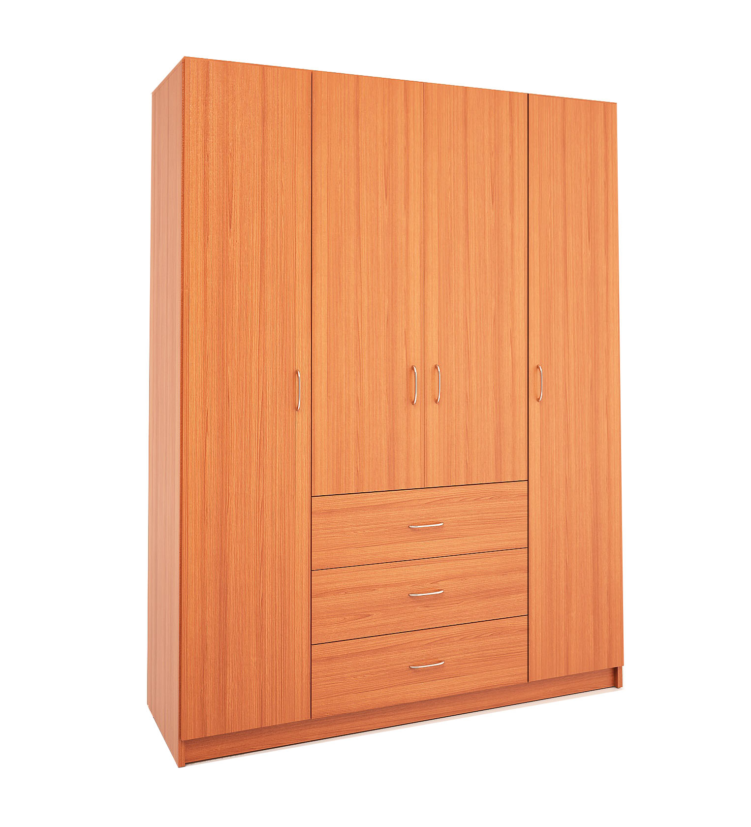 Шкаф четырёхдверный для одежды Лайт-ш-32 (н4)