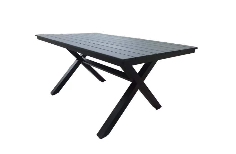 Алюминиевый стол Aroma 150 Black decotop matano природная чистая лавовая крошка 2 10 мм 7 кг 9 л