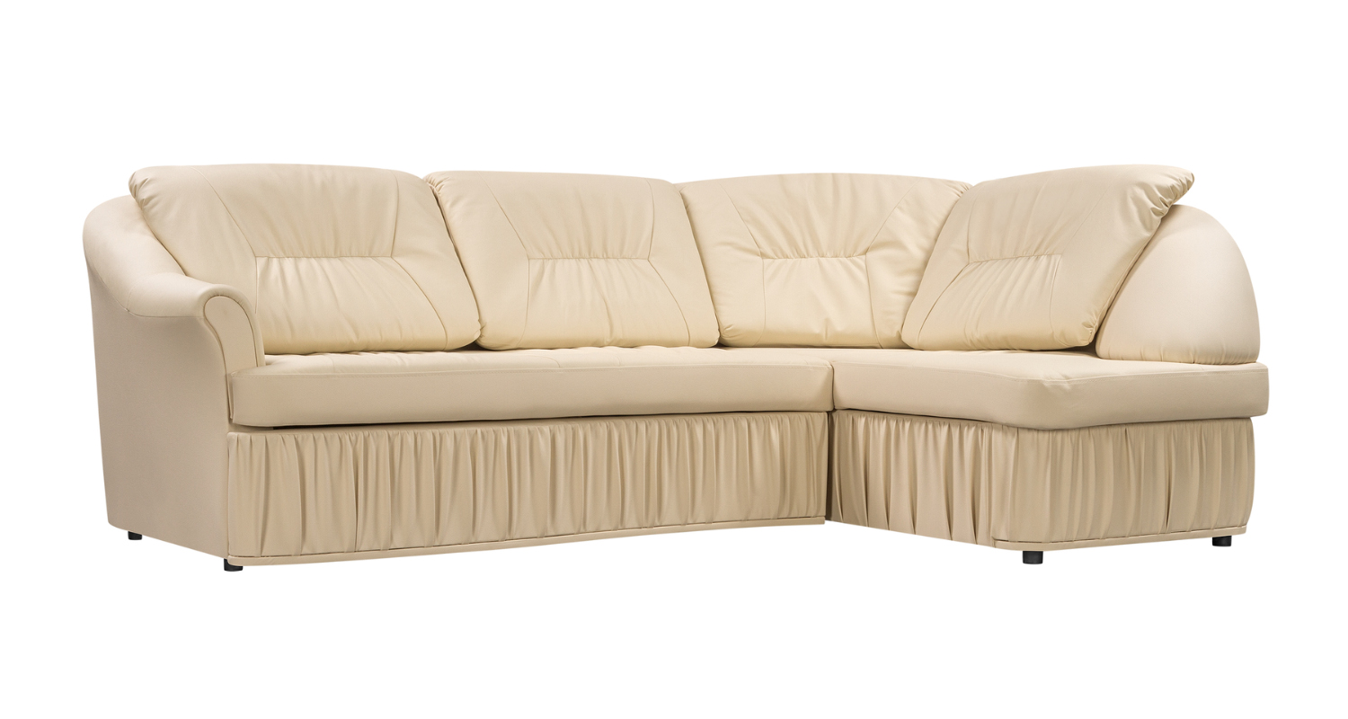 кожаный диван угловой размеры