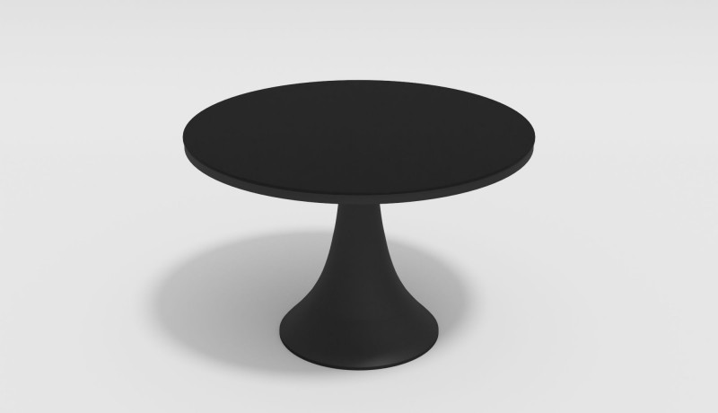 Стол обеденный Voglie Round темно-серый жен платье арт 19 0005 темно изумрудный р 46